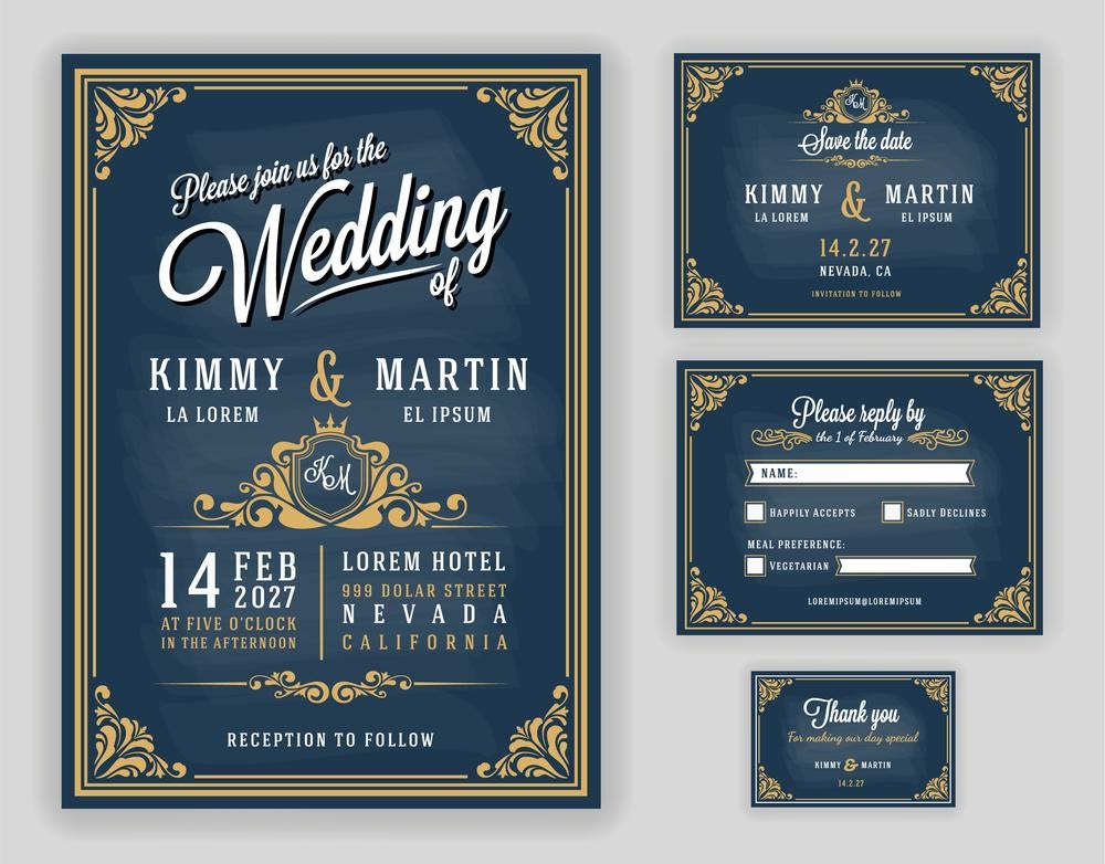 wedding invitation